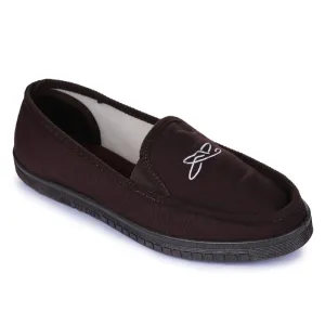 A-HA Brown Casual Non Lacing Shoes For Men WALKER-E By Liberty