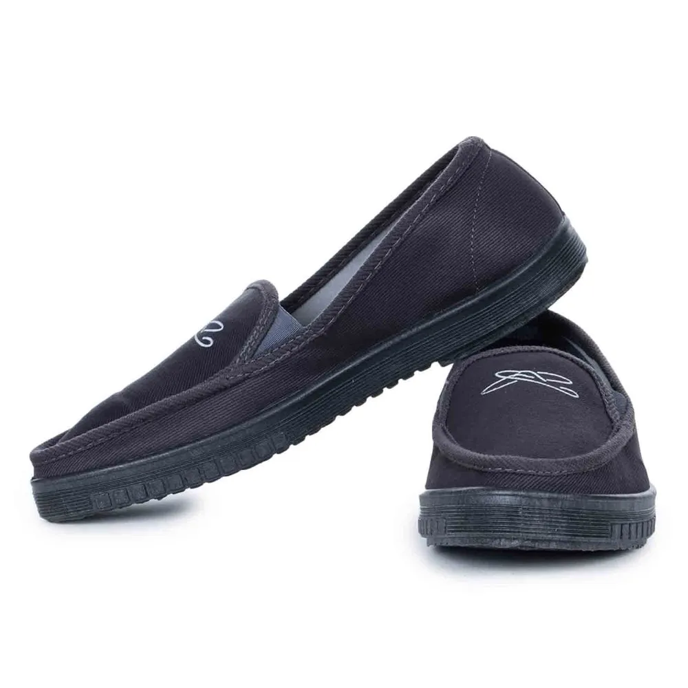 A-HA Grey Casual Non Lacing Shoes For Men WALKER-E By Liberty