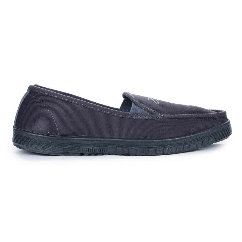 A-HA Grey Casual Non Lacing Shoes For Men WALKER-E By Liberty