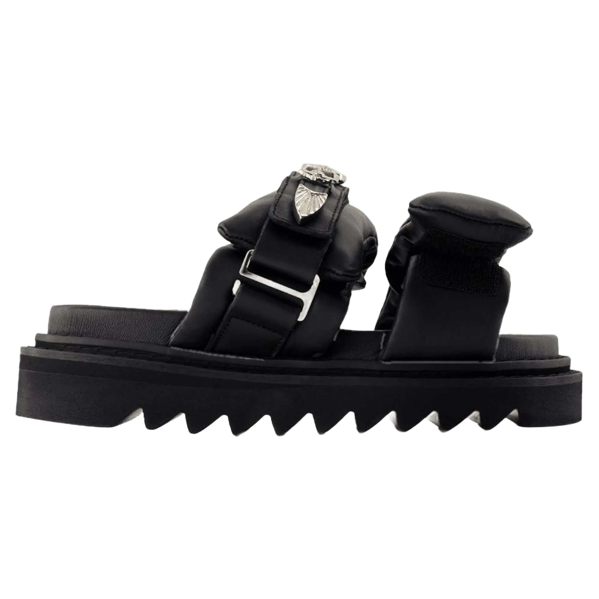 Aj1382 Sandals - Toga Pulla - Leather - Black