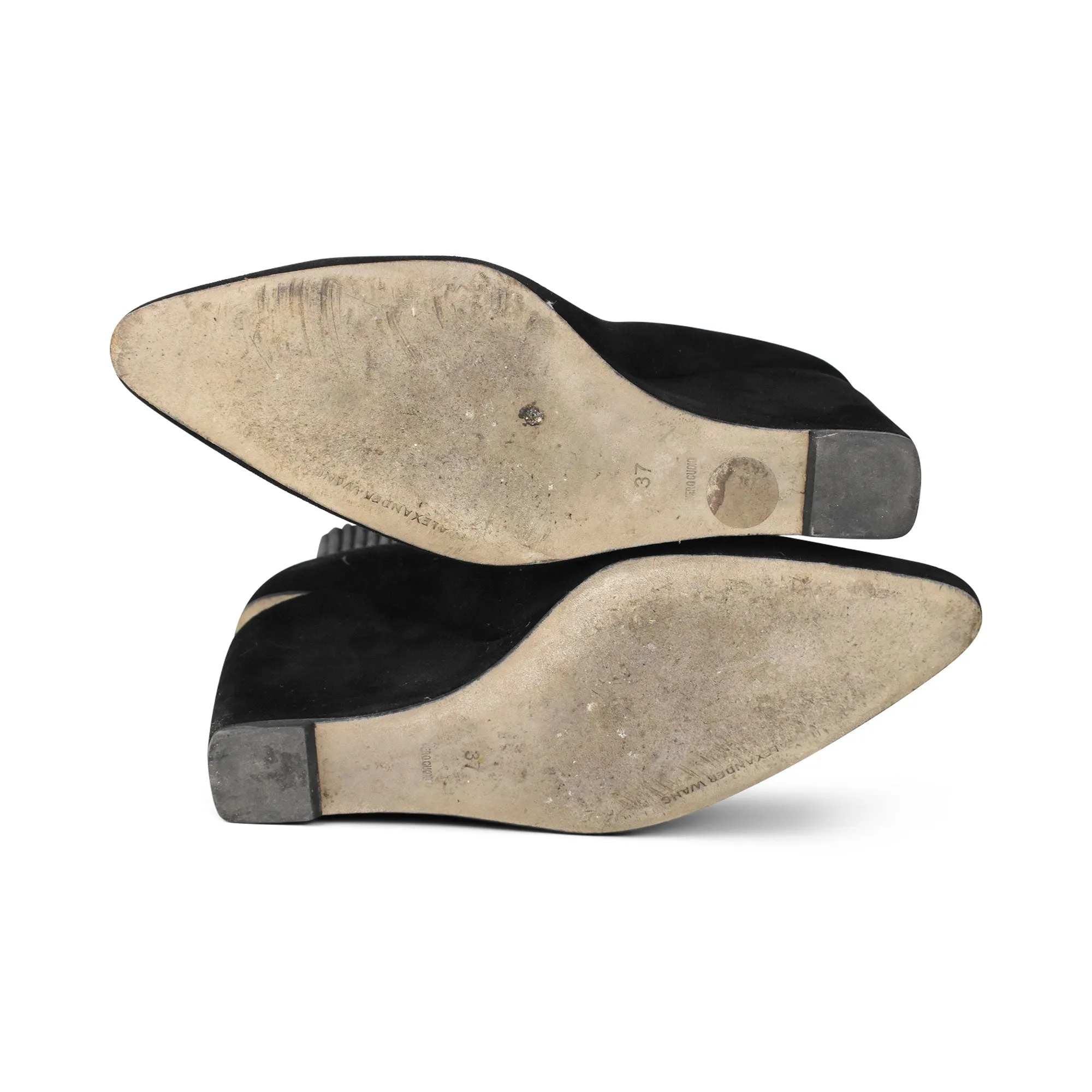 Alexander Wang 'Andie' Wedge Boots - Women's 37