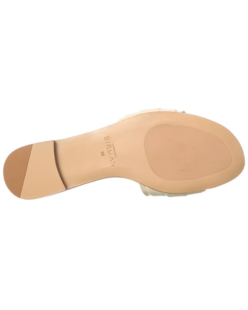Alexandre Birman Padded Clarita Leather Slide