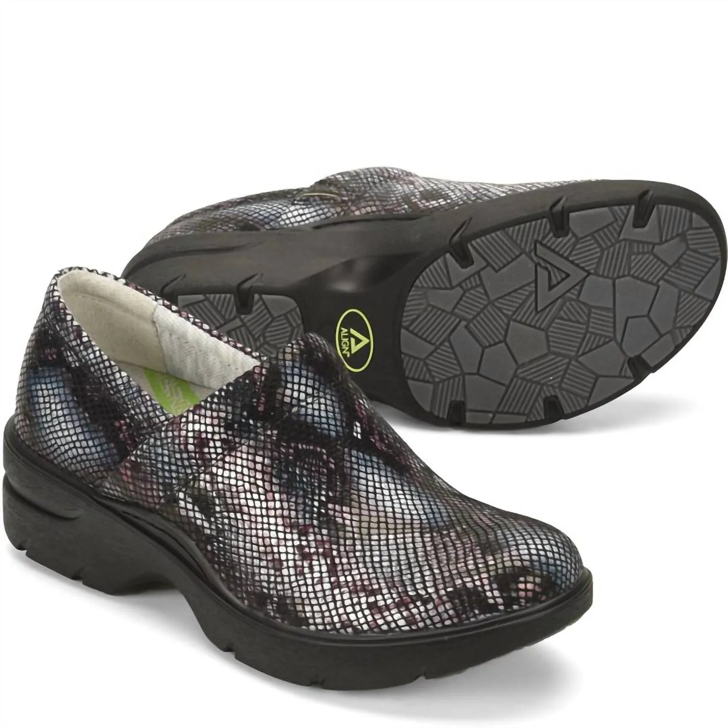 Align Indya In Indigo Snake (Animal Print)