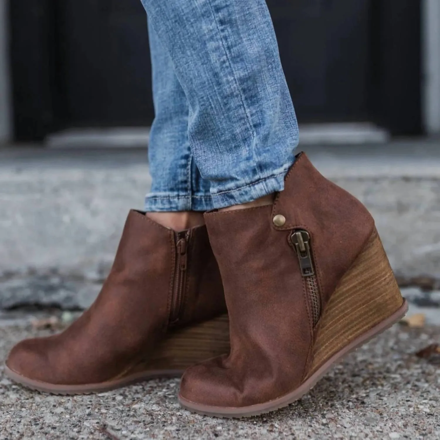 Amiel Bootie In Tan