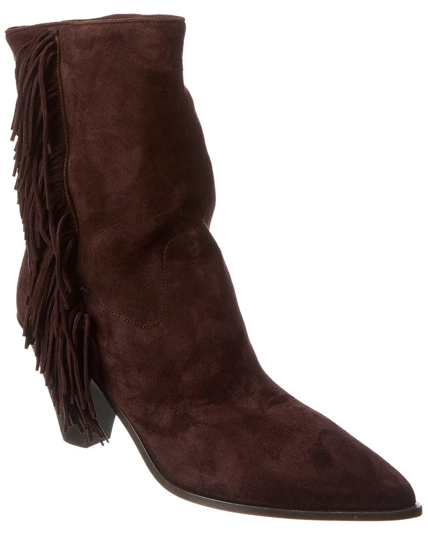 Aquazzura Marfa 70 Suede Bootie
