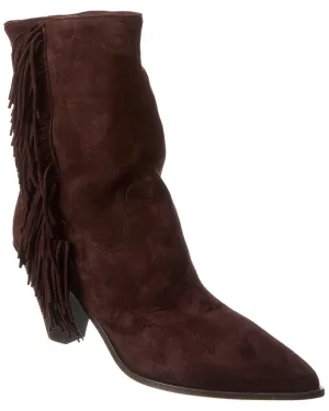 Aquazzura Marfa 70 Suede Bootie