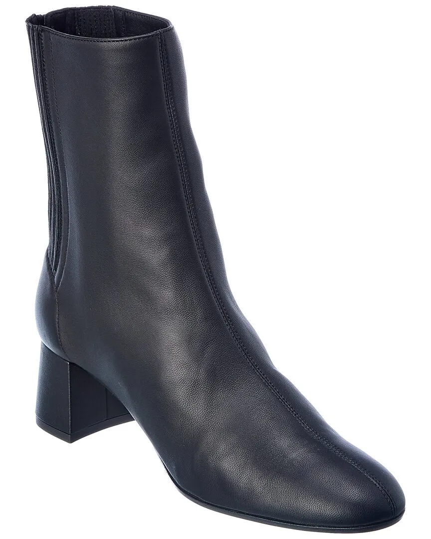 Aquazzura Saint Honore 50 Leather Bootie