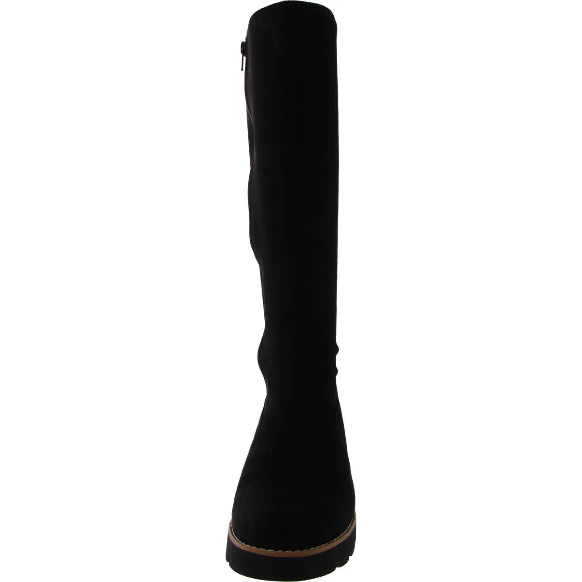 Ashburn Womens Faux Suede Tall Knee-High Boots