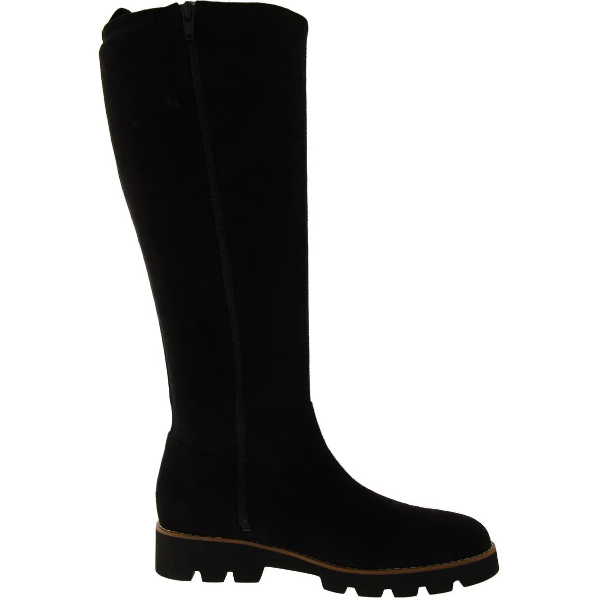 Ashburn Womens Faux Suede Tall Knee-High Boots