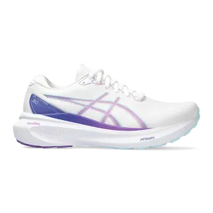 Asics Gel Kayano 30 - White - Cyber Grape