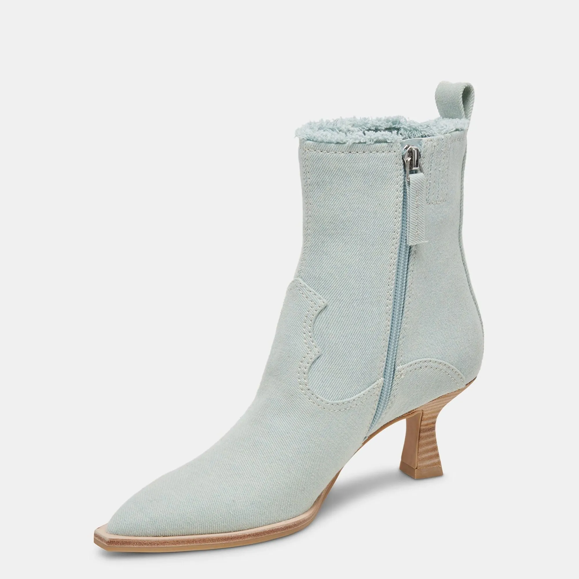 Austin Boots Light Blue Denim