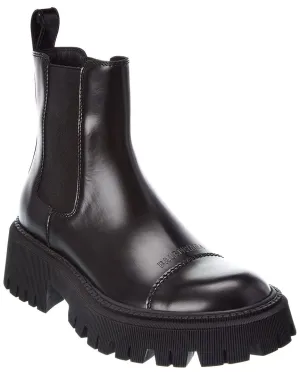Balenciaga Tractor Leather Bootie