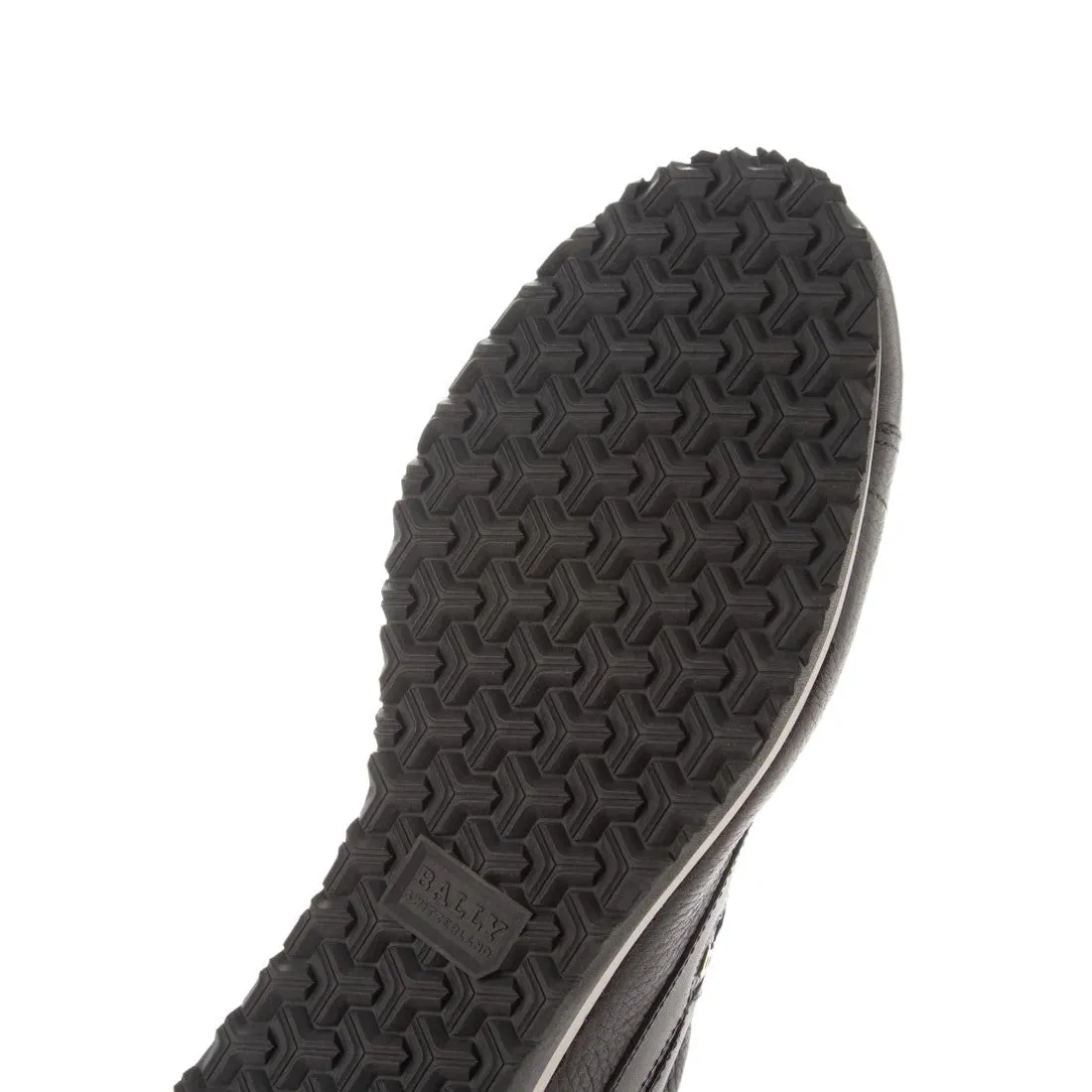 Bally Bredy 6228446 Men's Black Leather Sneakers
