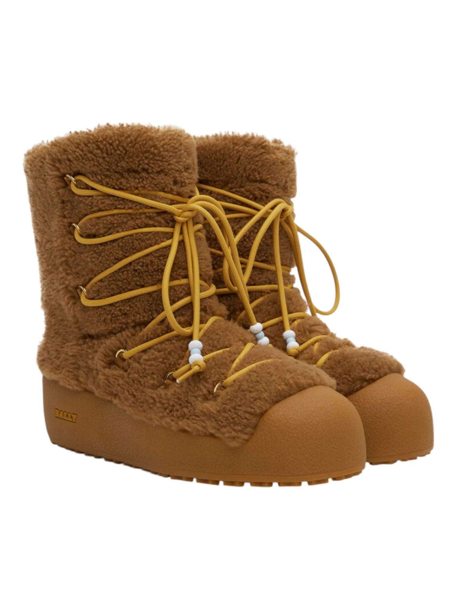 Bally Corviglia 6302974 Women's Camel Fur Boots