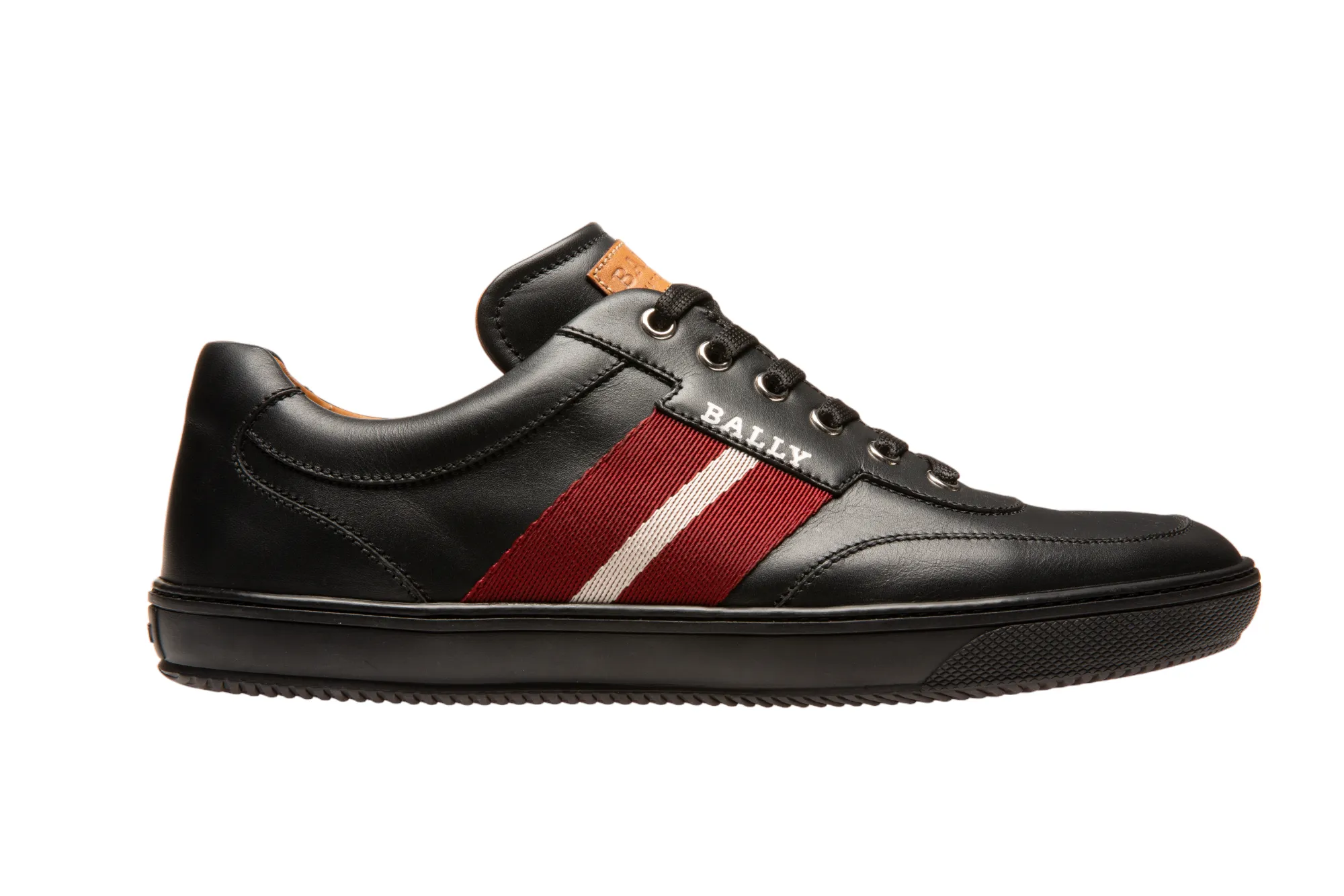 Bally Oriano Men's 6240312 Black Leather Sneaker