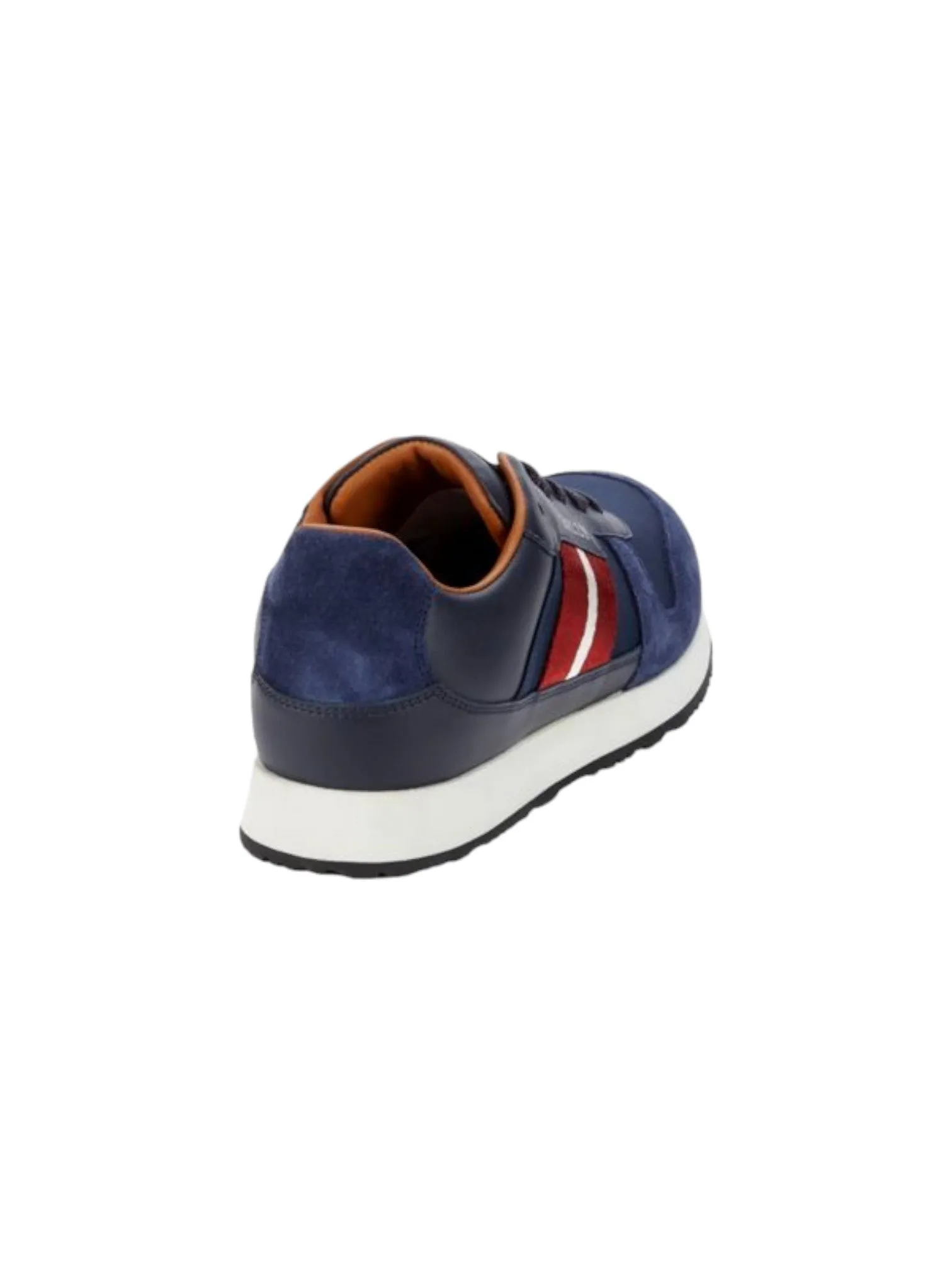 Bally Sprinter Men's 6238403 Blue Leather Suede Sneakers
