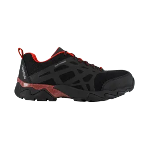 Beamer Composite-Toe Athletic Work Shoe Black/Red