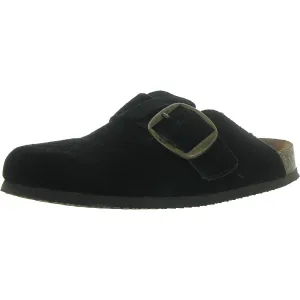 Big Easy Womens Suede Cork Mules
