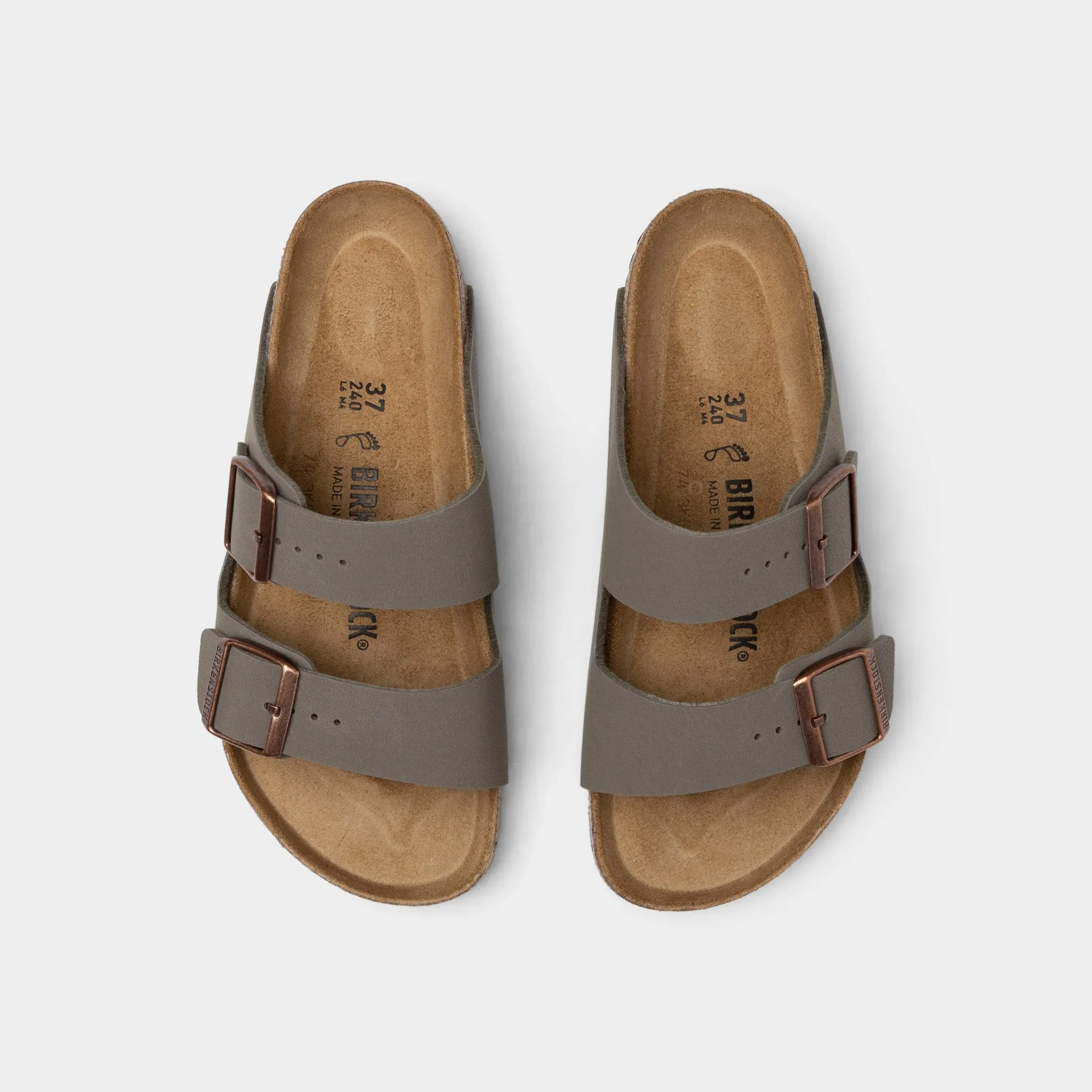 Birkenstock Arizona / Stone Birkenstock Shoes
