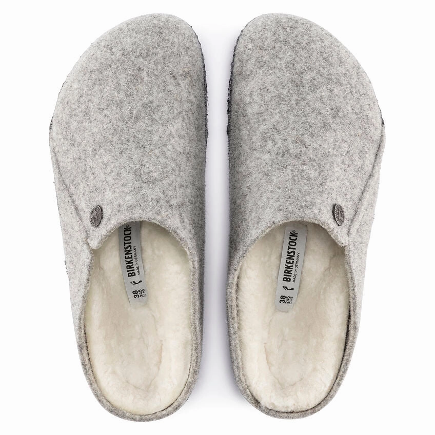 Birkenstock Shoes Women's Zermatt Wool/Shearling Light Grey