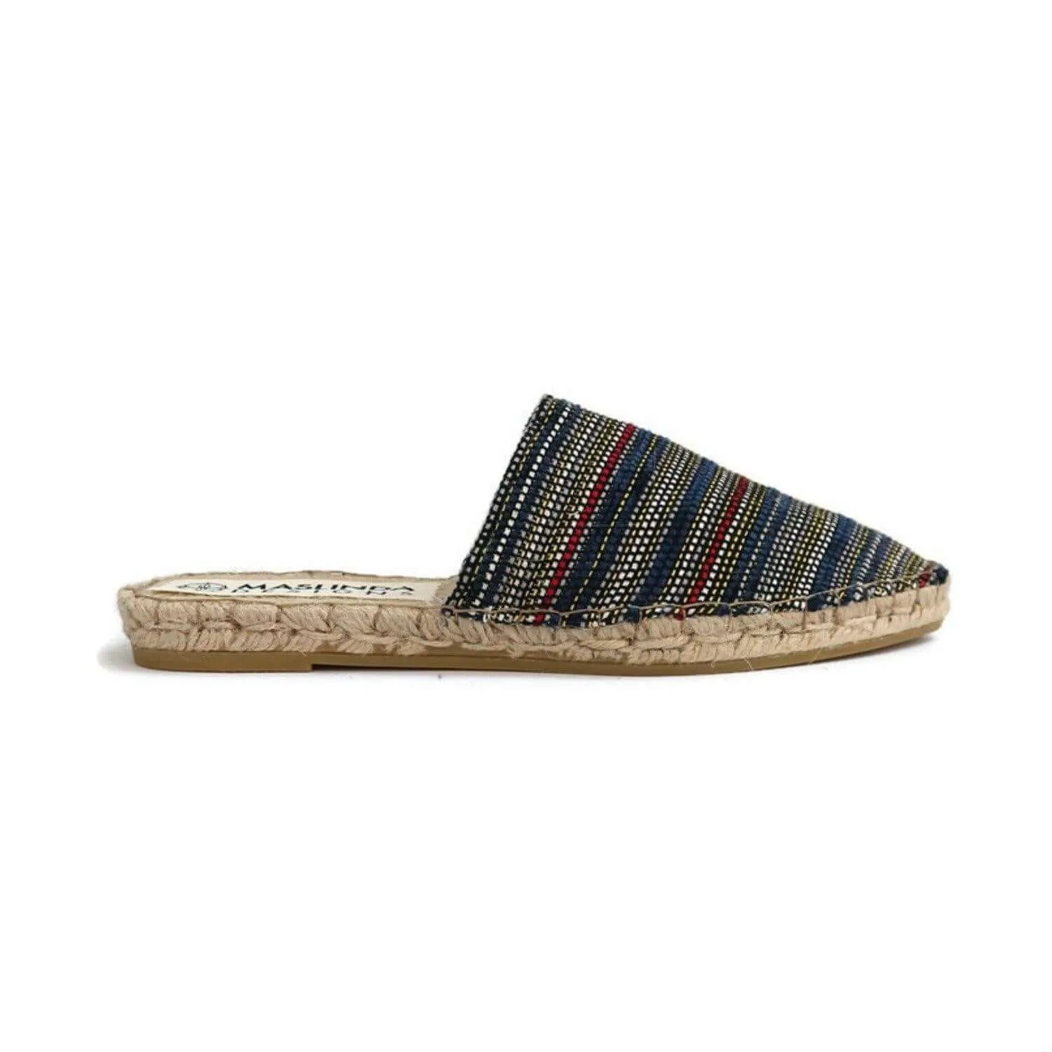Boho Espadrilles Mules - Blue