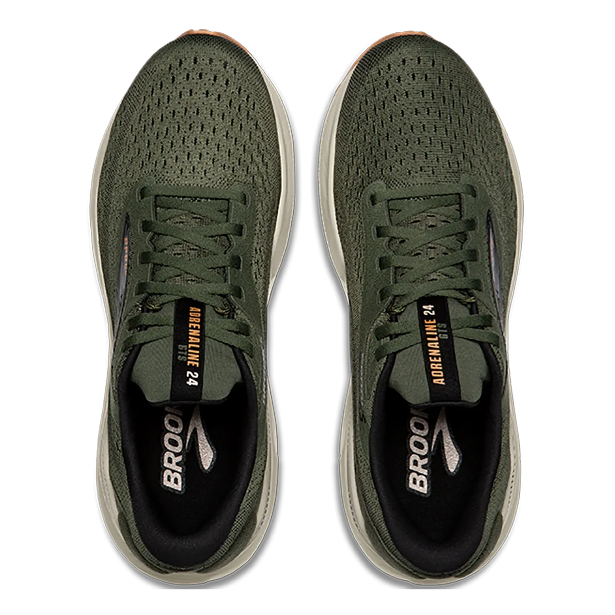 Brooks Adrenaline GTS 24 Thyme - Black - Chateau Grey