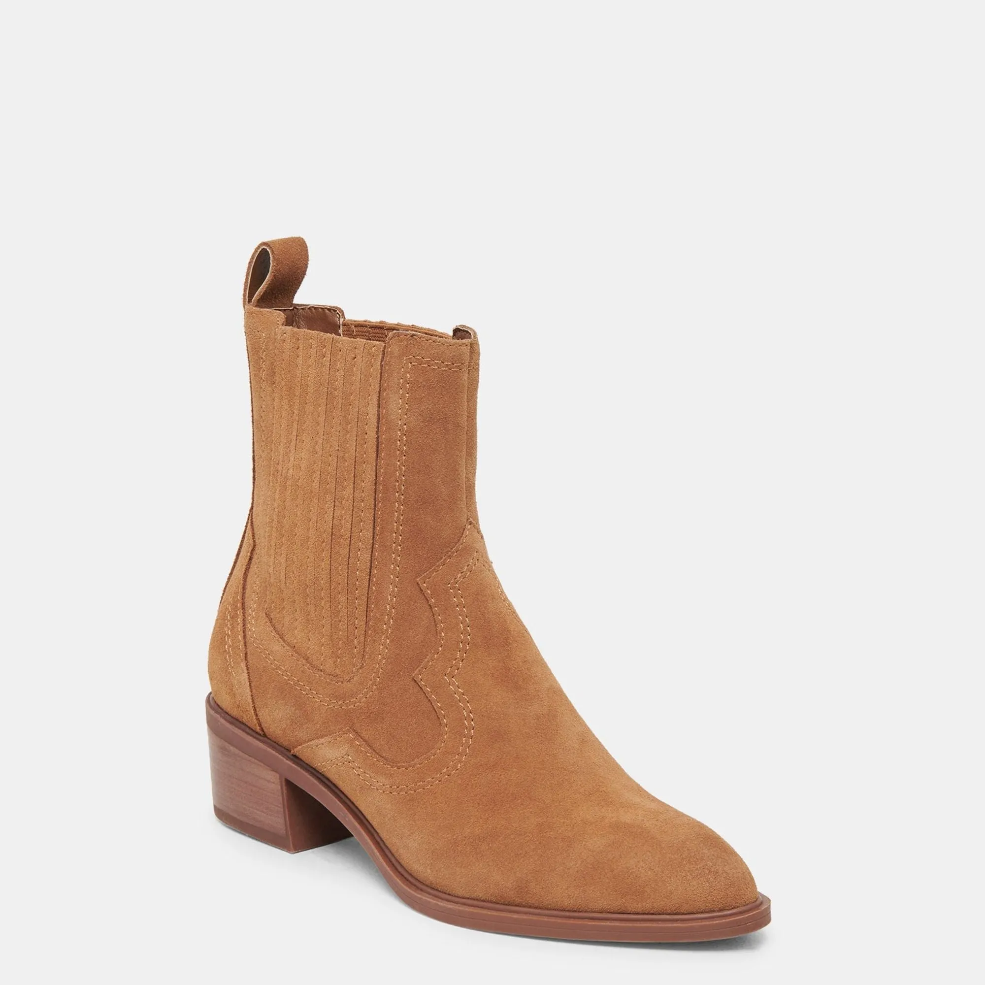 Brylee H2o Booties Brown Suede