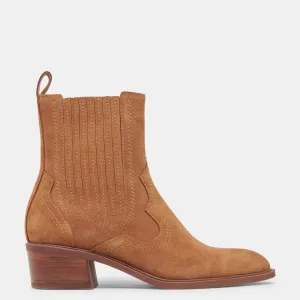 Brylee H2o Booties Brown Suede