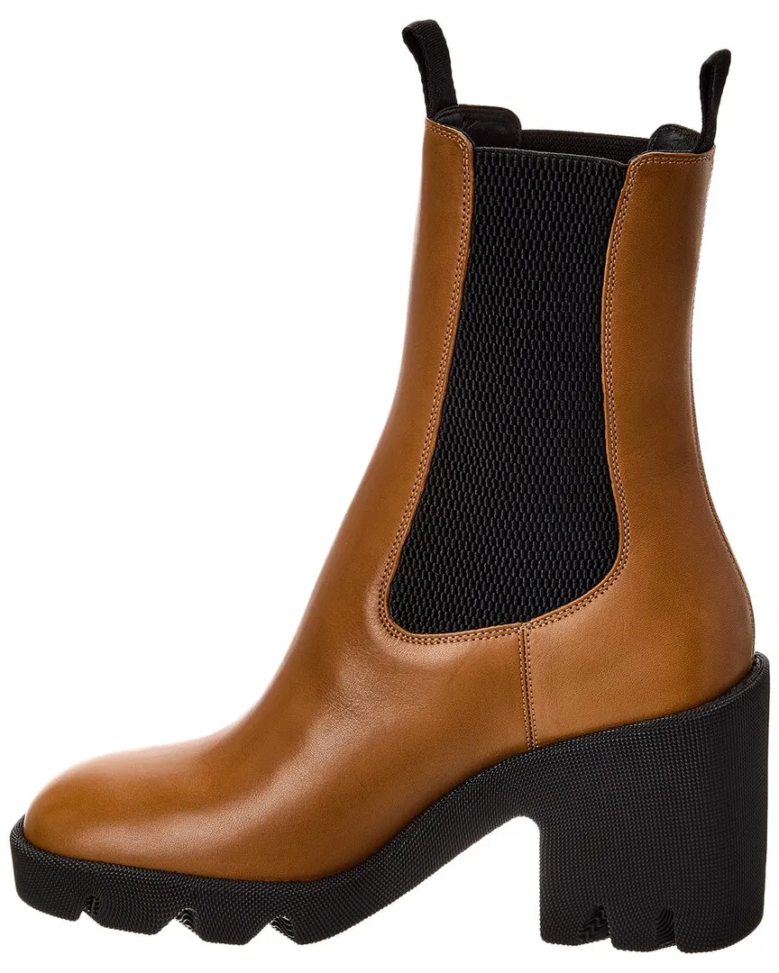 Burberry Leather Bootie