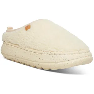 Buzz Womens Faux Fur Lined Slip On Mules