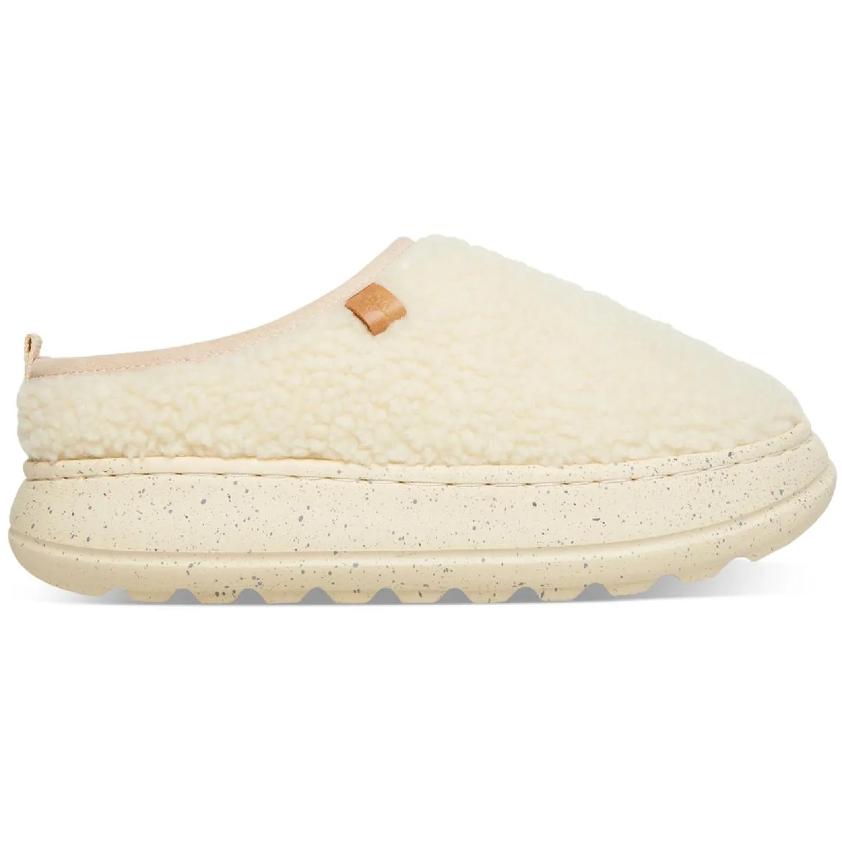 Buzz Womens Faux Fur Lined Slip On Mules