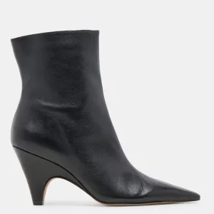 Calico Booties Black Leather