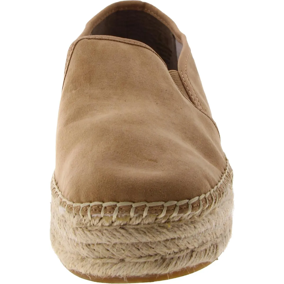 Camellia Womens Faux Suede Slip On Sneakers