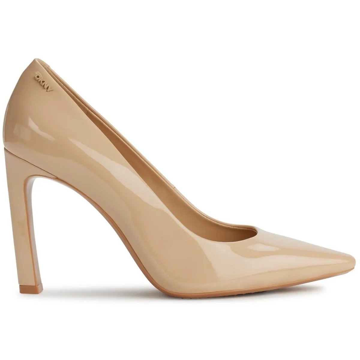 Chrystie Womens Padded Insole Patent Pumps
