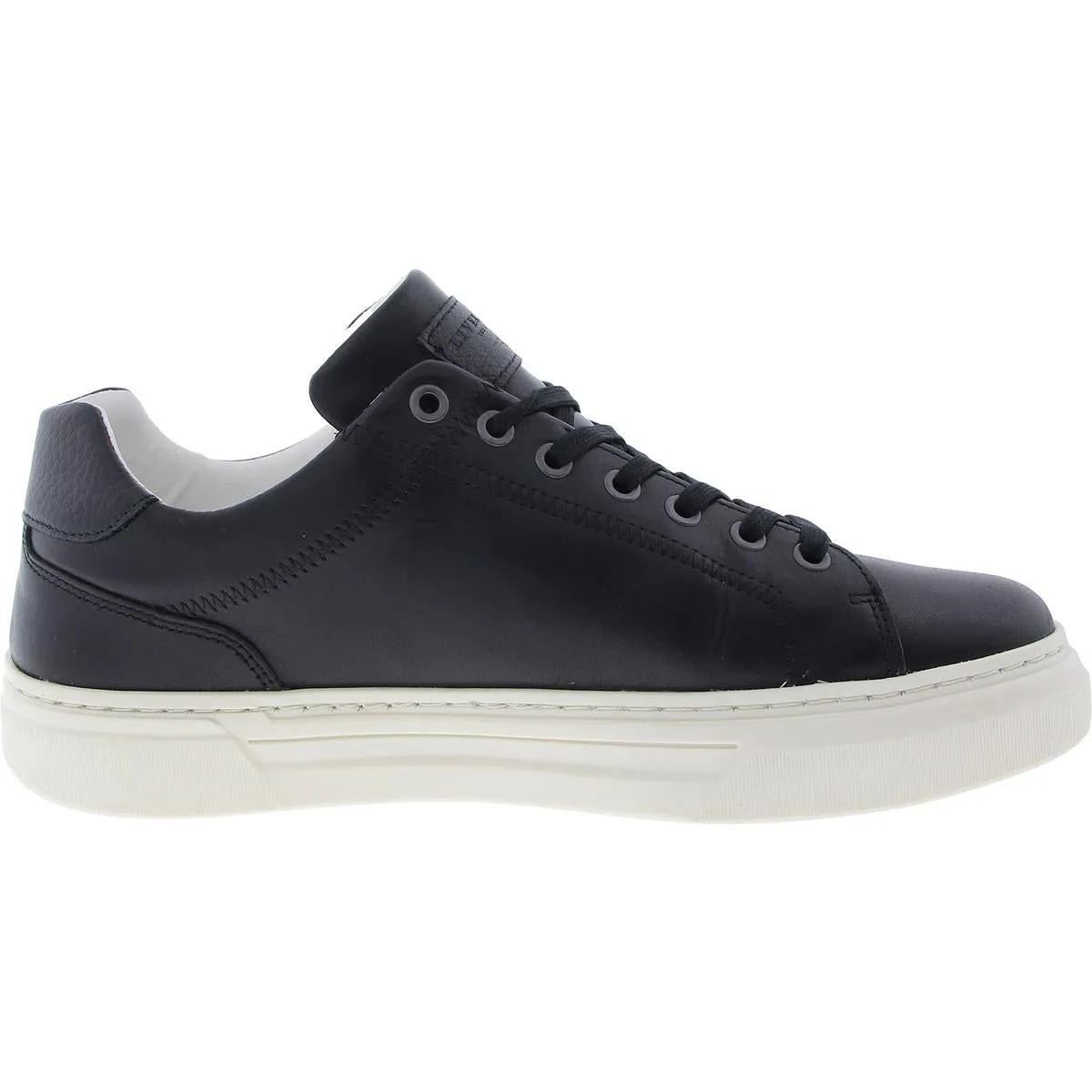 City Mens Lace-Up Leather Casual And Fashion Sneakers