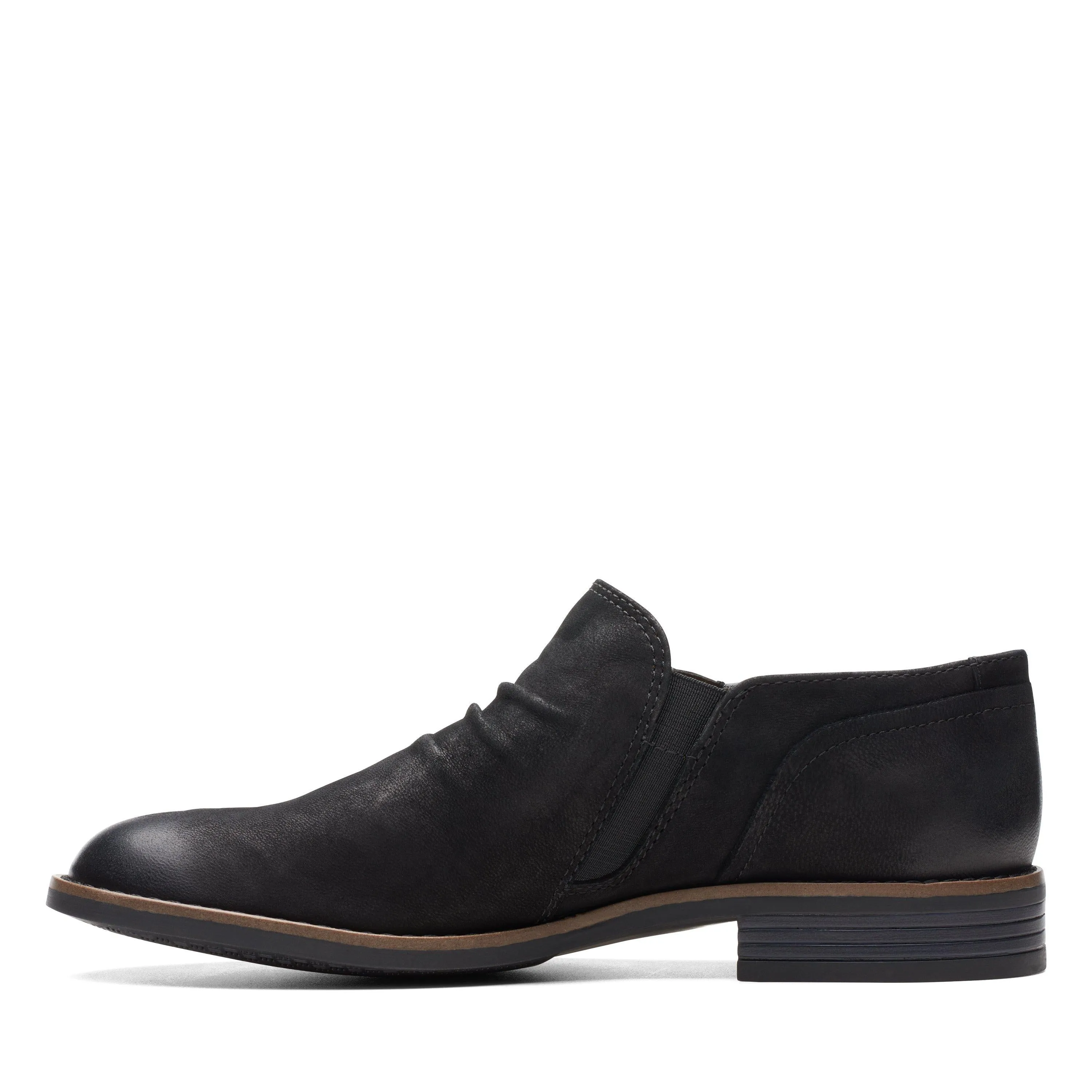 Clarks Camzin Pace in Black Nubuck