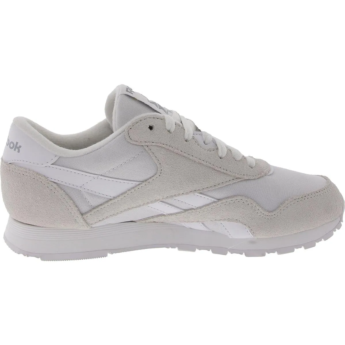 CLASSIC Mens Cushioned Footbed Faux Leather Running & Training Shoes
