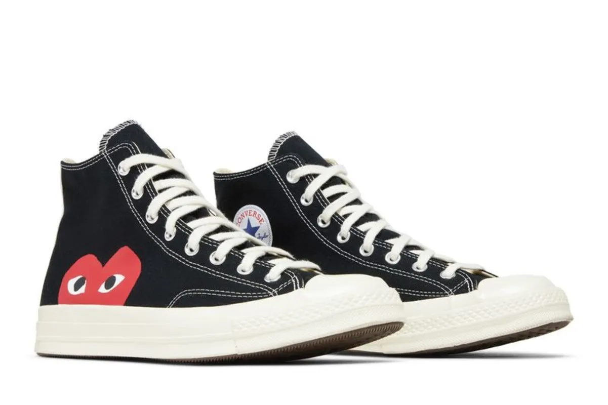 Converse Chuck Taylor All-Star 70 Hi Comme des Garcons PLAY Black