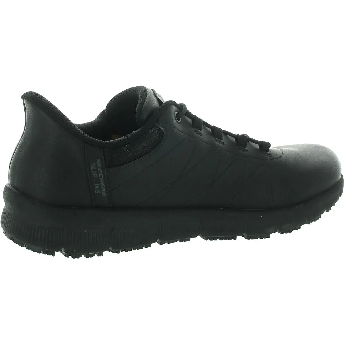 Cottonbud Womens Slip Resistant Leather Work & Safety Shoes