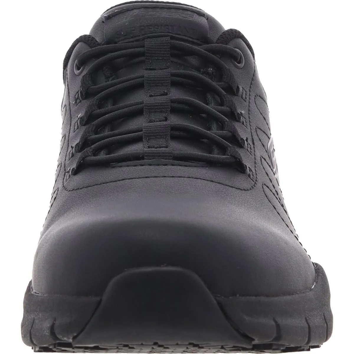 Cottonbud Womens Slip Resistant Leather Work & Safety Shoes