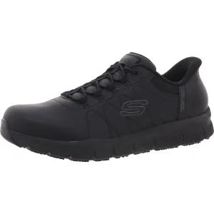 Cottonbud Womens Slip Resistant Leather Work & Safety Shoes