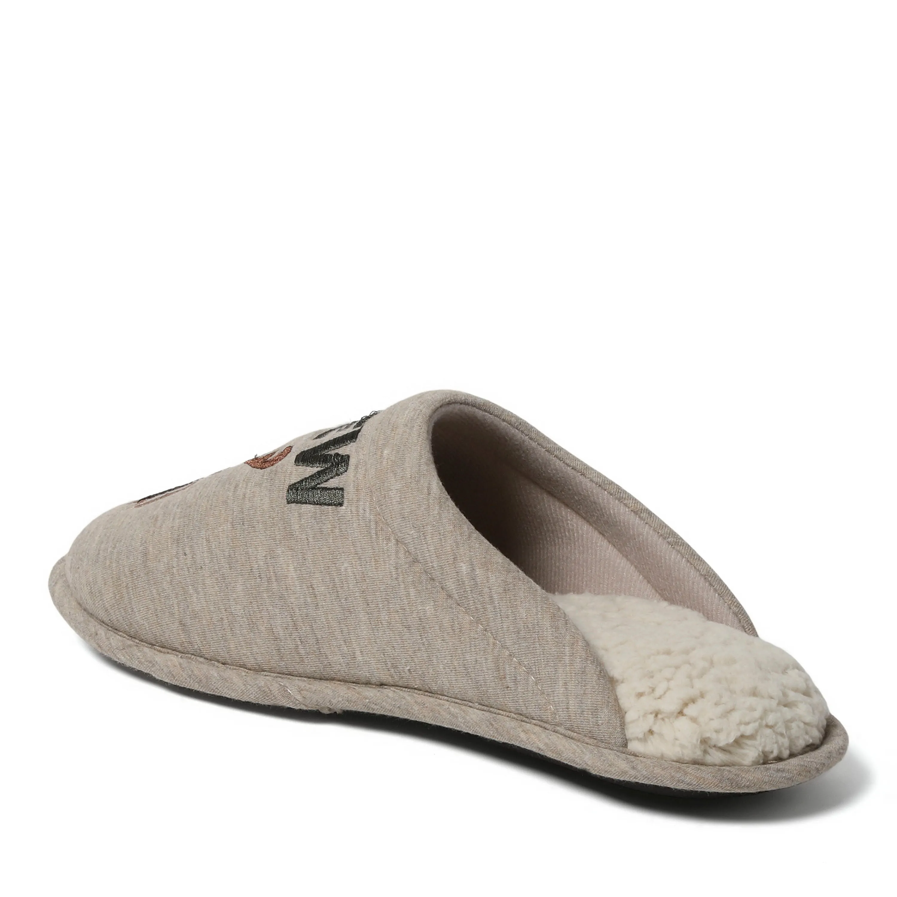 Cozyfoams Men's Holiday Novelty Scuff Slipper and Gift Bag