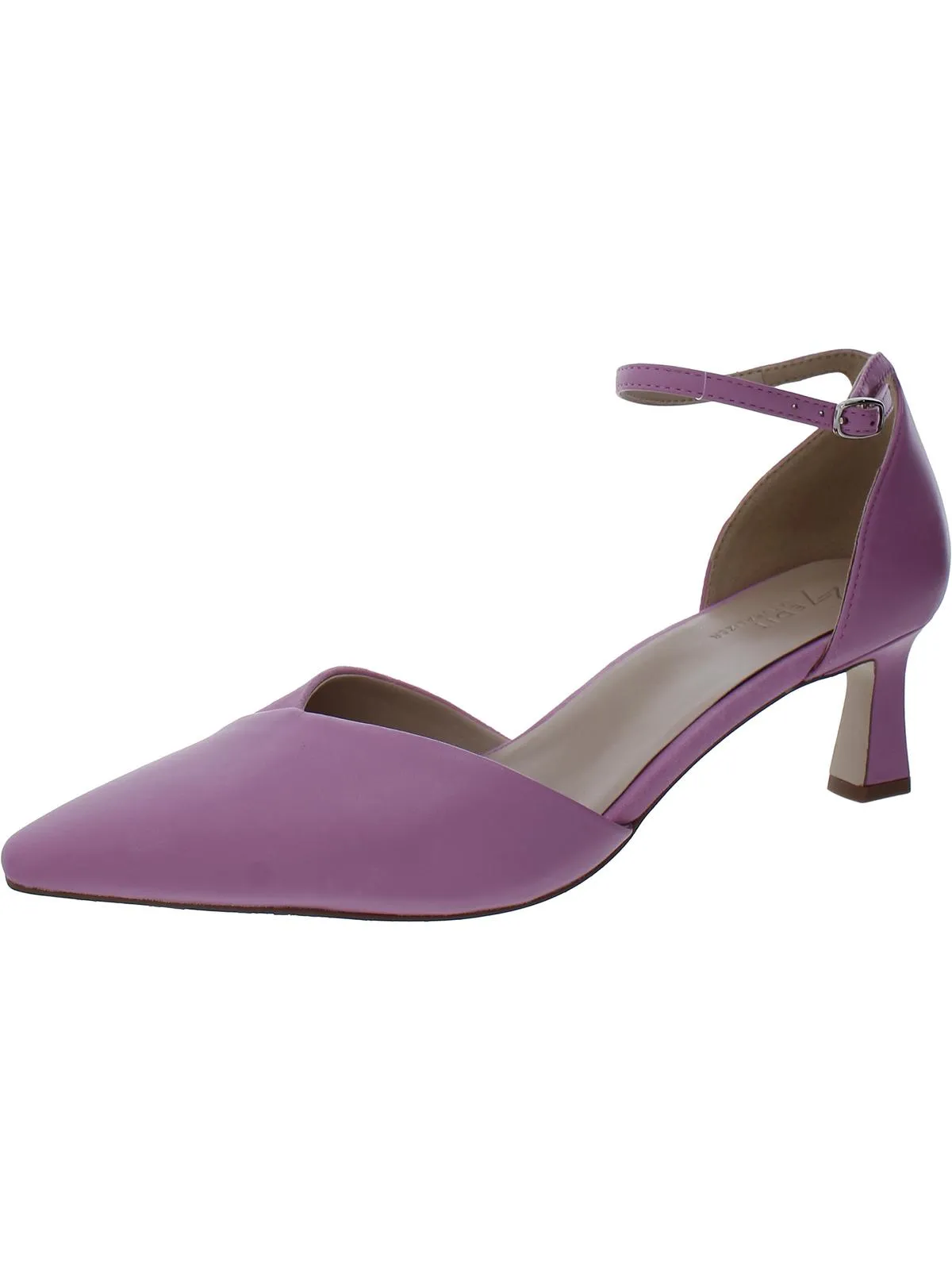 Danica Womens Leather Almond Toe Pumps