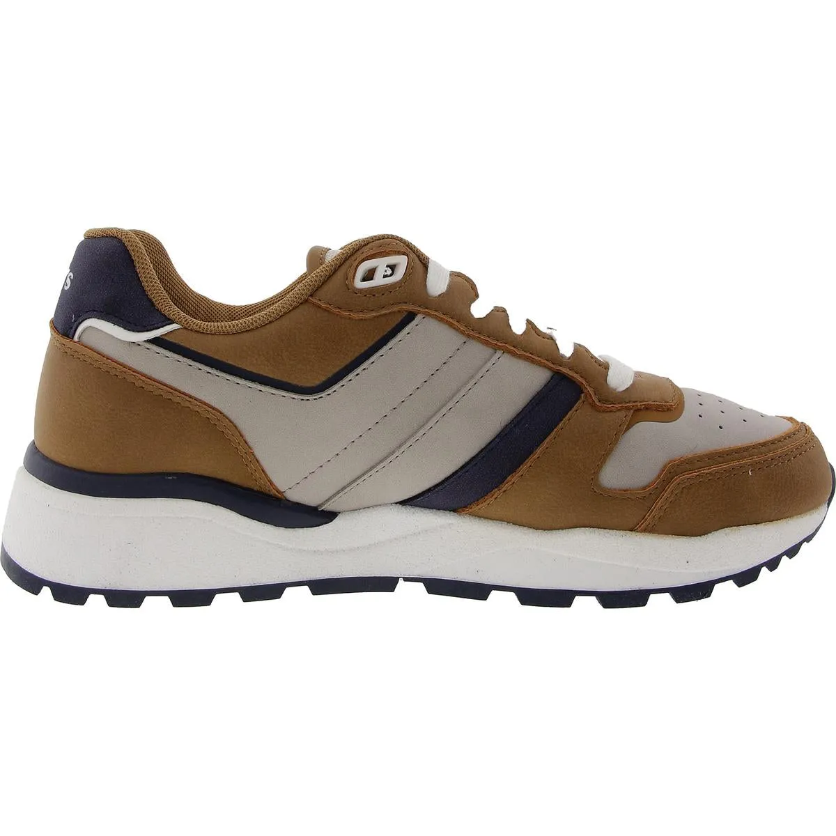 Dash Mens Two Tone Man Made Casual And Fashion Sneakers