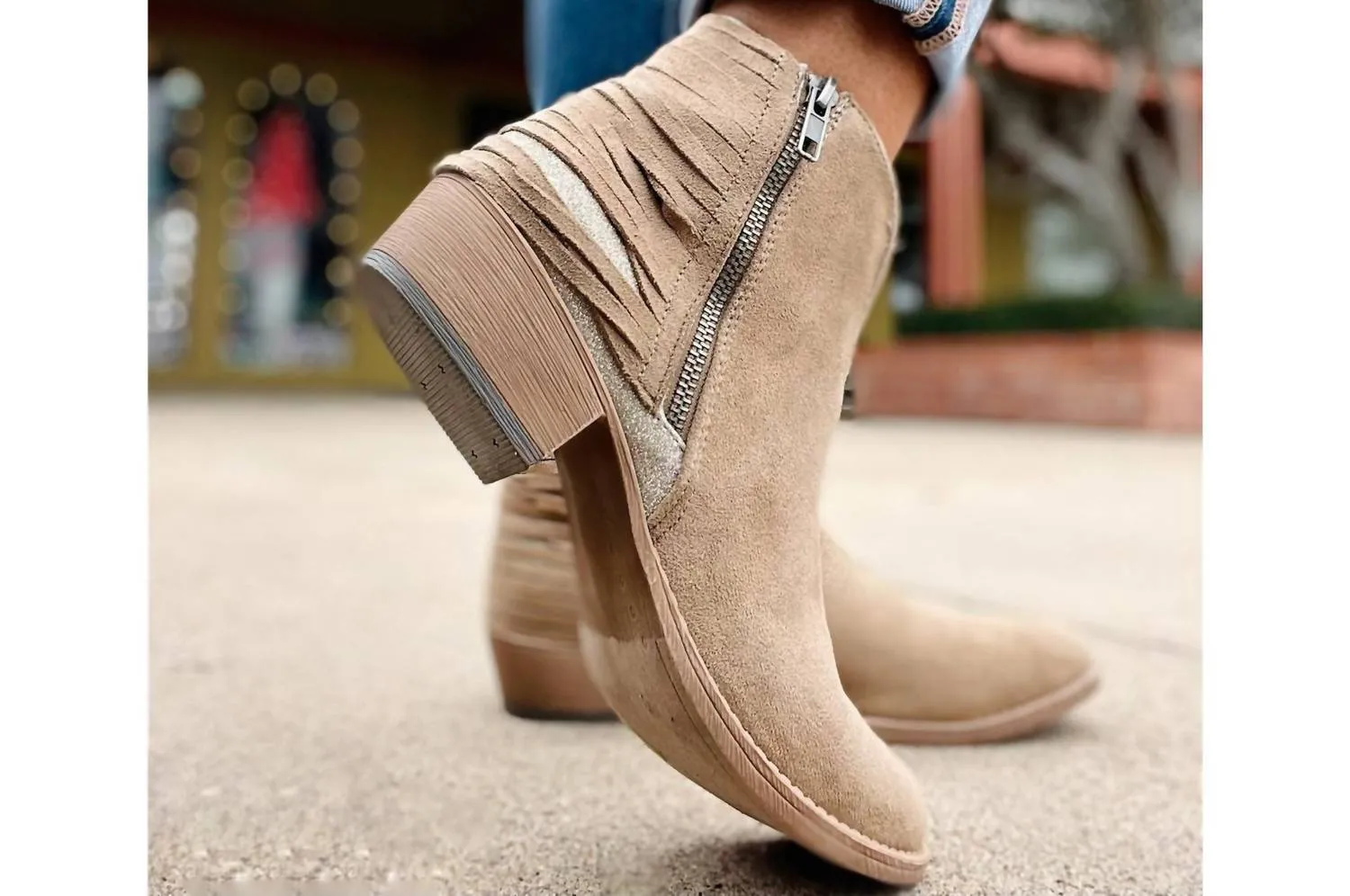 Diverse Booties In Taupe