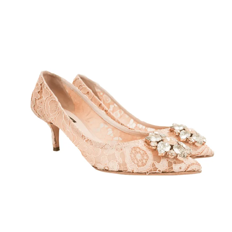 Dolce & Gabbana 'Bellucci Crystal' Pumps - Women's 36.5