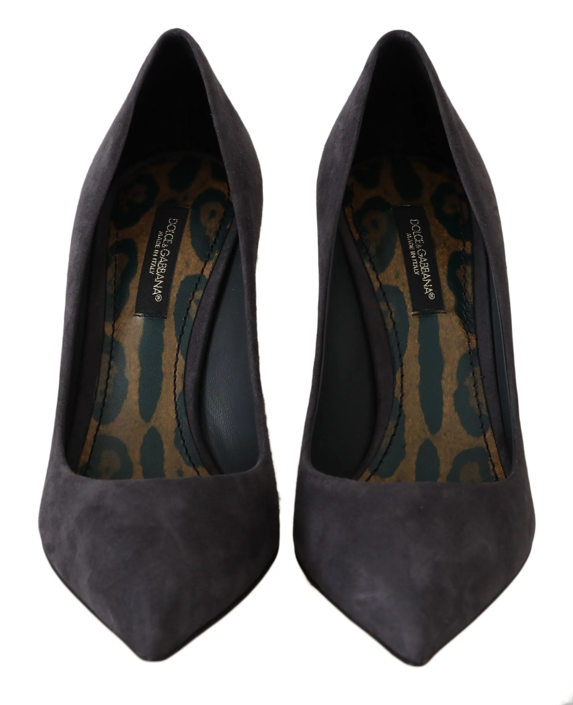 Dolce & Gabbana Elegant Suede Stiletto Women's Pumps