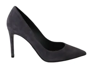 Dolce & Gabbana Elegant Suede Stiletto Women's Pumps