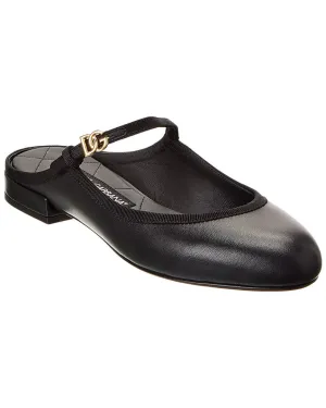 Dolce & Gabbana Leather Mule