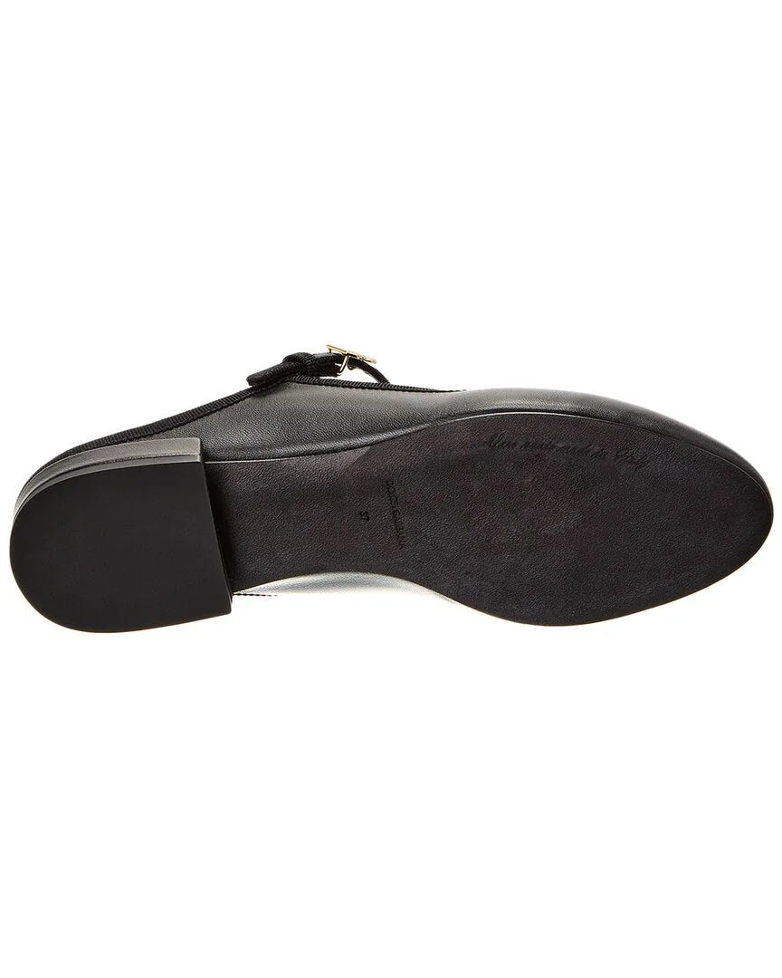 Dolce & Gabbana Leather Mule